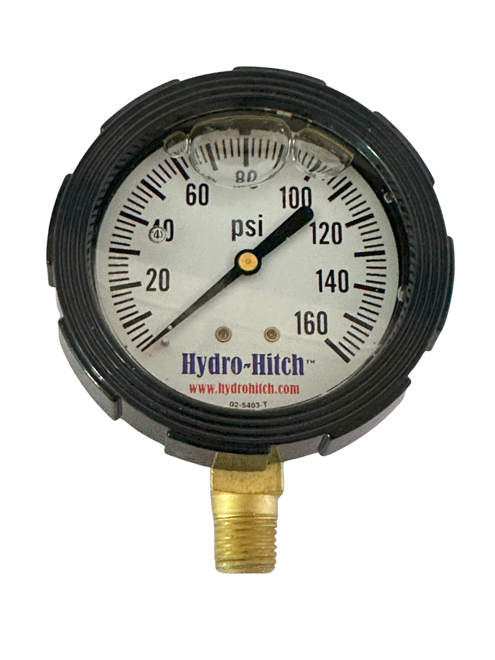 2.5" Glycerin Filled Gauge 0-160 psi