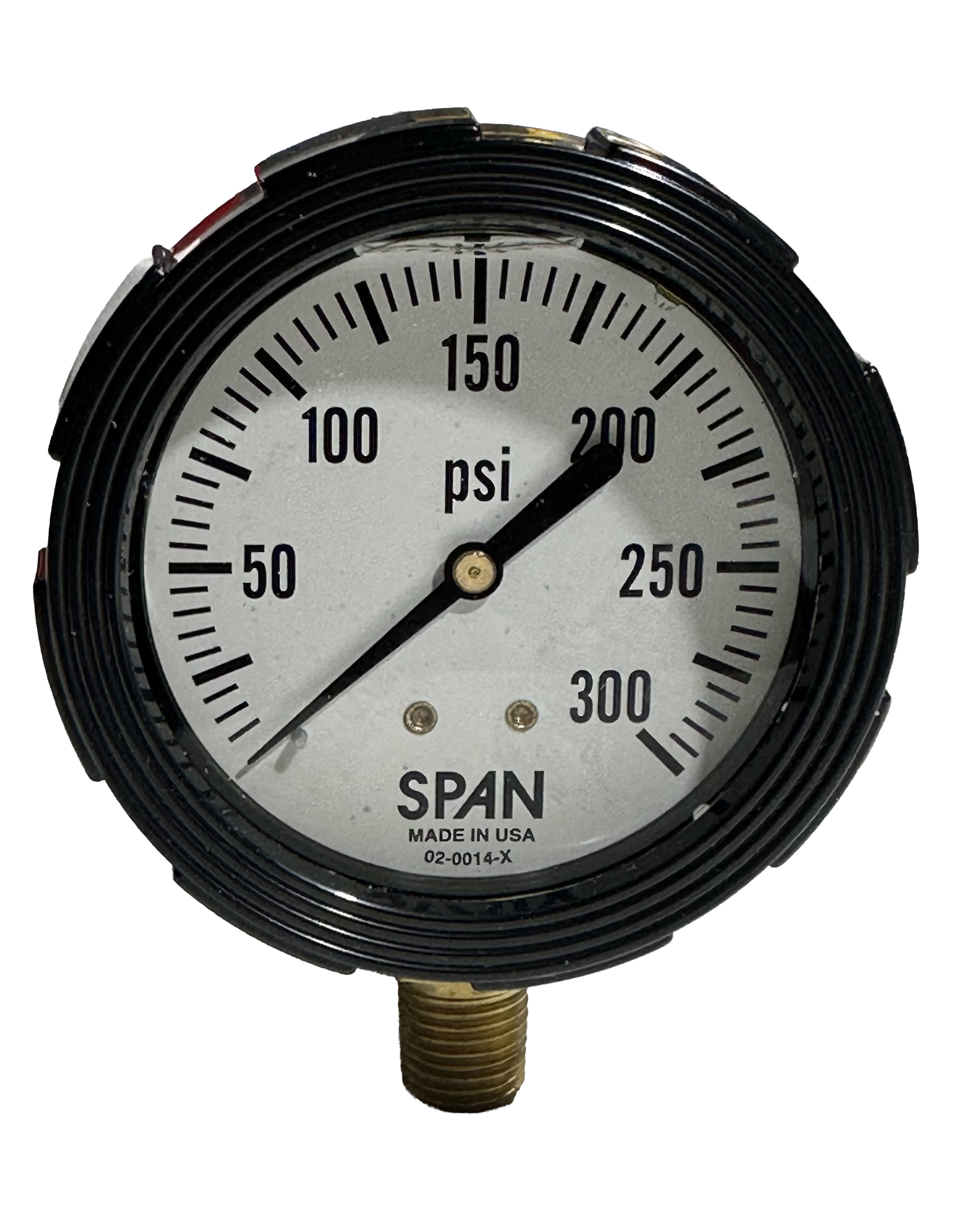 2.5" Glycerin Filled Gauge 0-300 psi