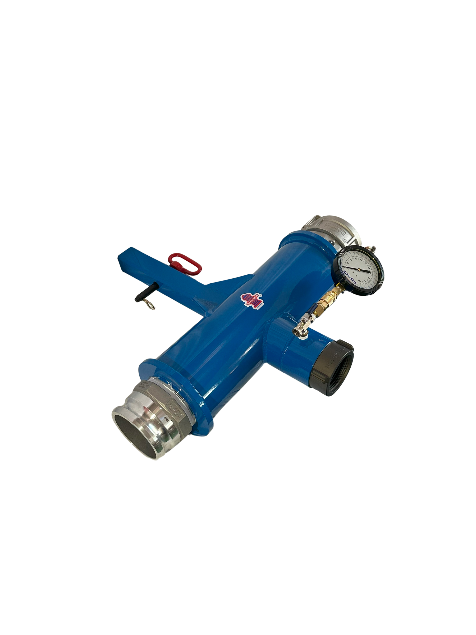 Made in USA 4" Cam Lock Hydro-Hitch with Pitot Assembly