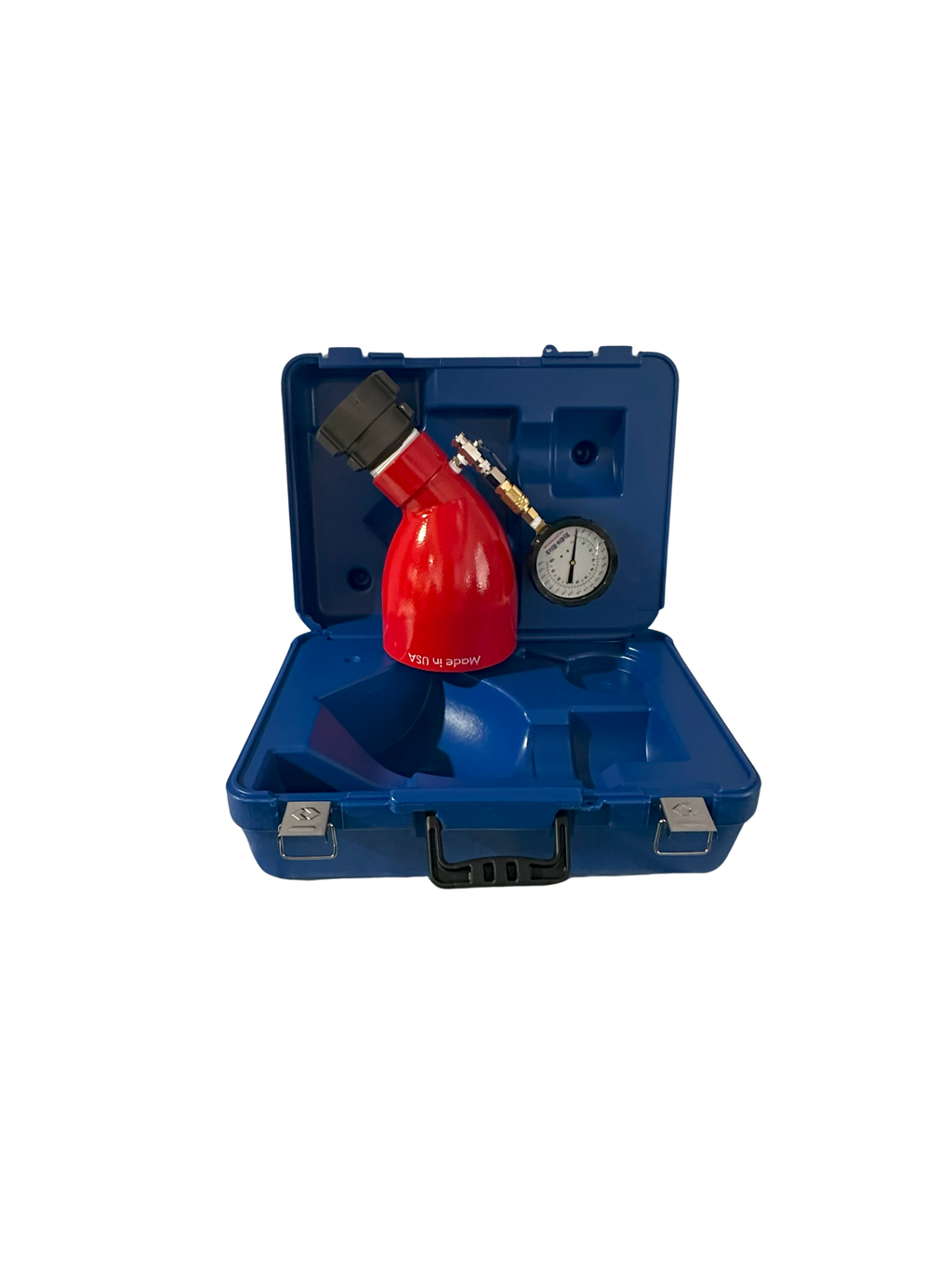 2.5" Flow Testing & Flushing Diffuser 160 PSI W/Case & 2 Gauges