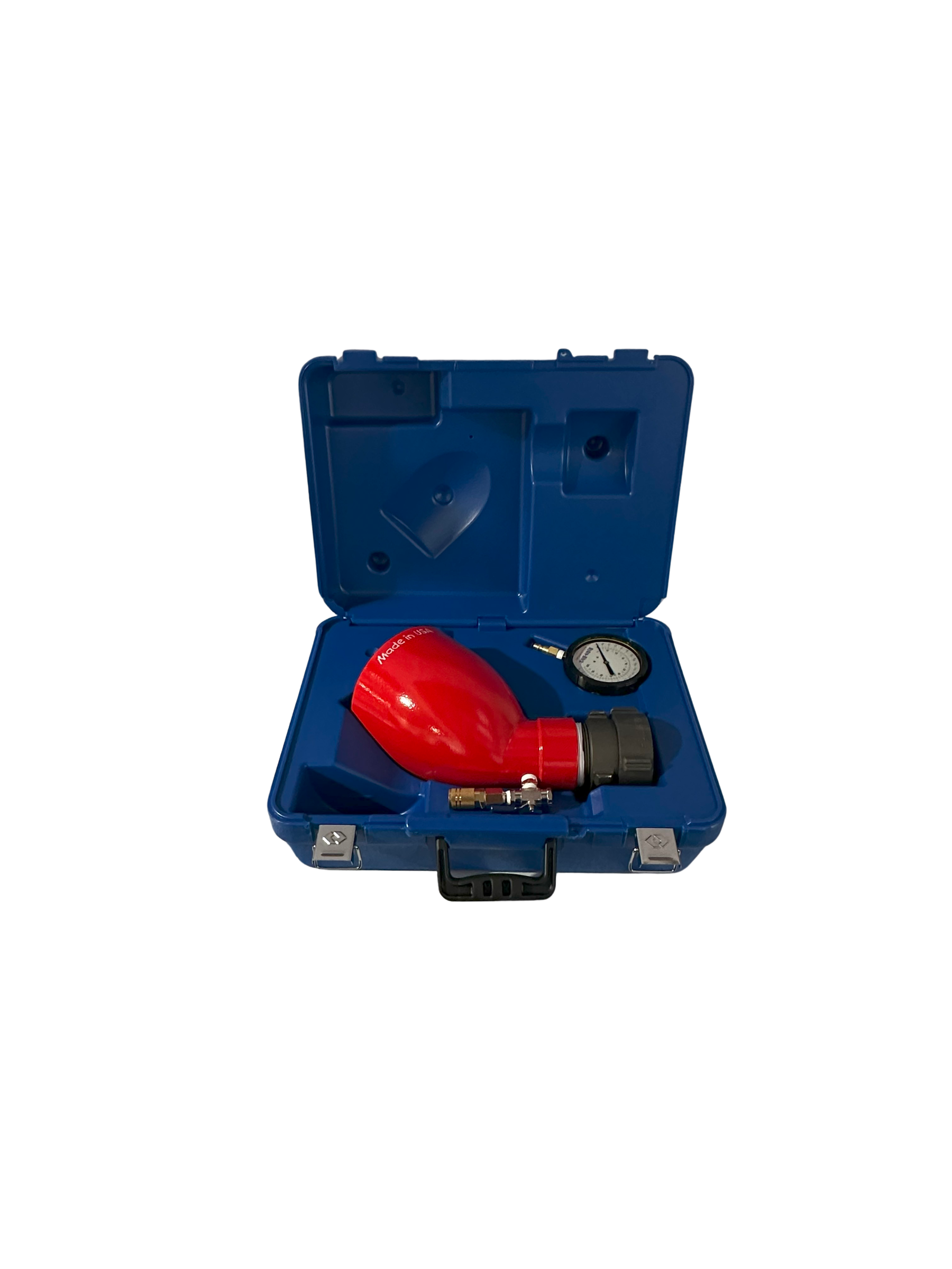 2 1/2" Flow Testing & Flushing Diffuser 160 PSI W/ Case