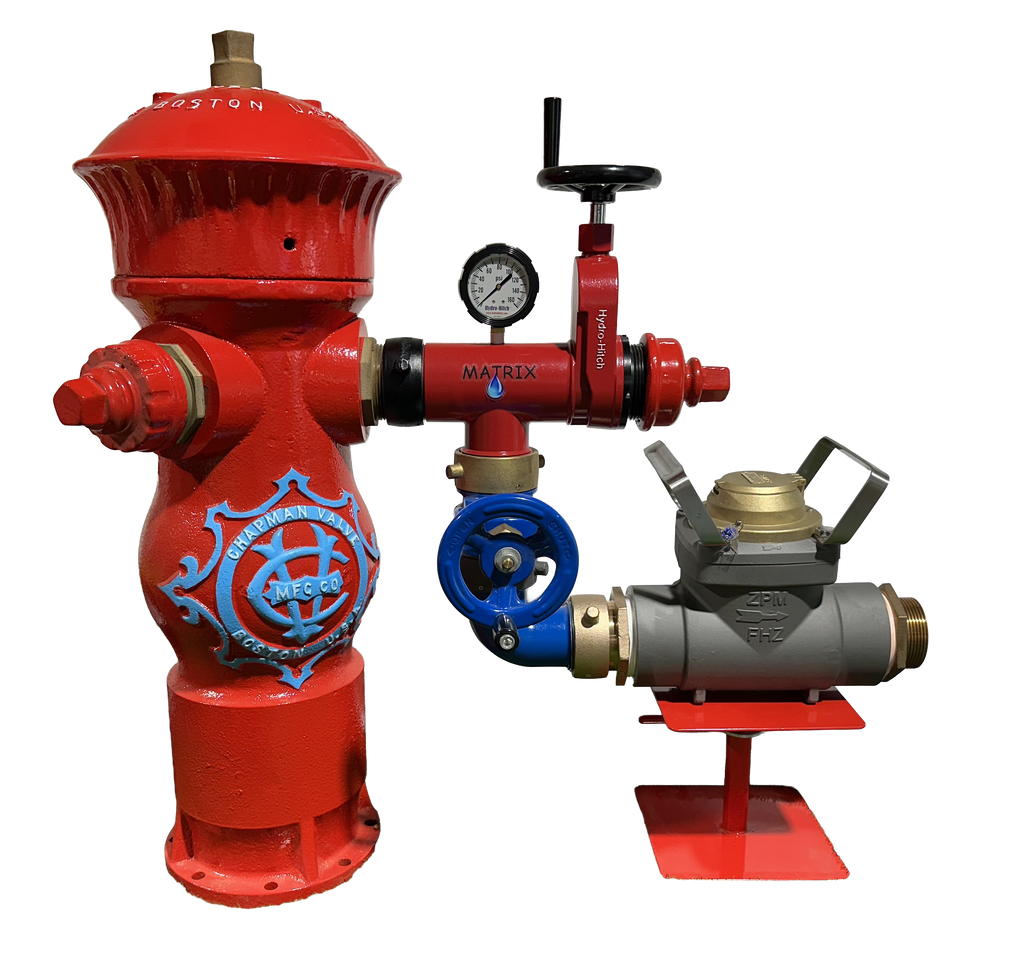 Zenner FHZ30 Hydrant Meter 2-1/2 in FNST x MNST, US Gallons