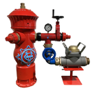 Zenner FHZ30 Hydrant Meter 2-1/2 in FNST x MNST, US Gallons