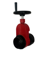 2-1/2" NH Lightweight Aluminum Slow Closing Fire Hydrant Gate Valve with Wheel Handle