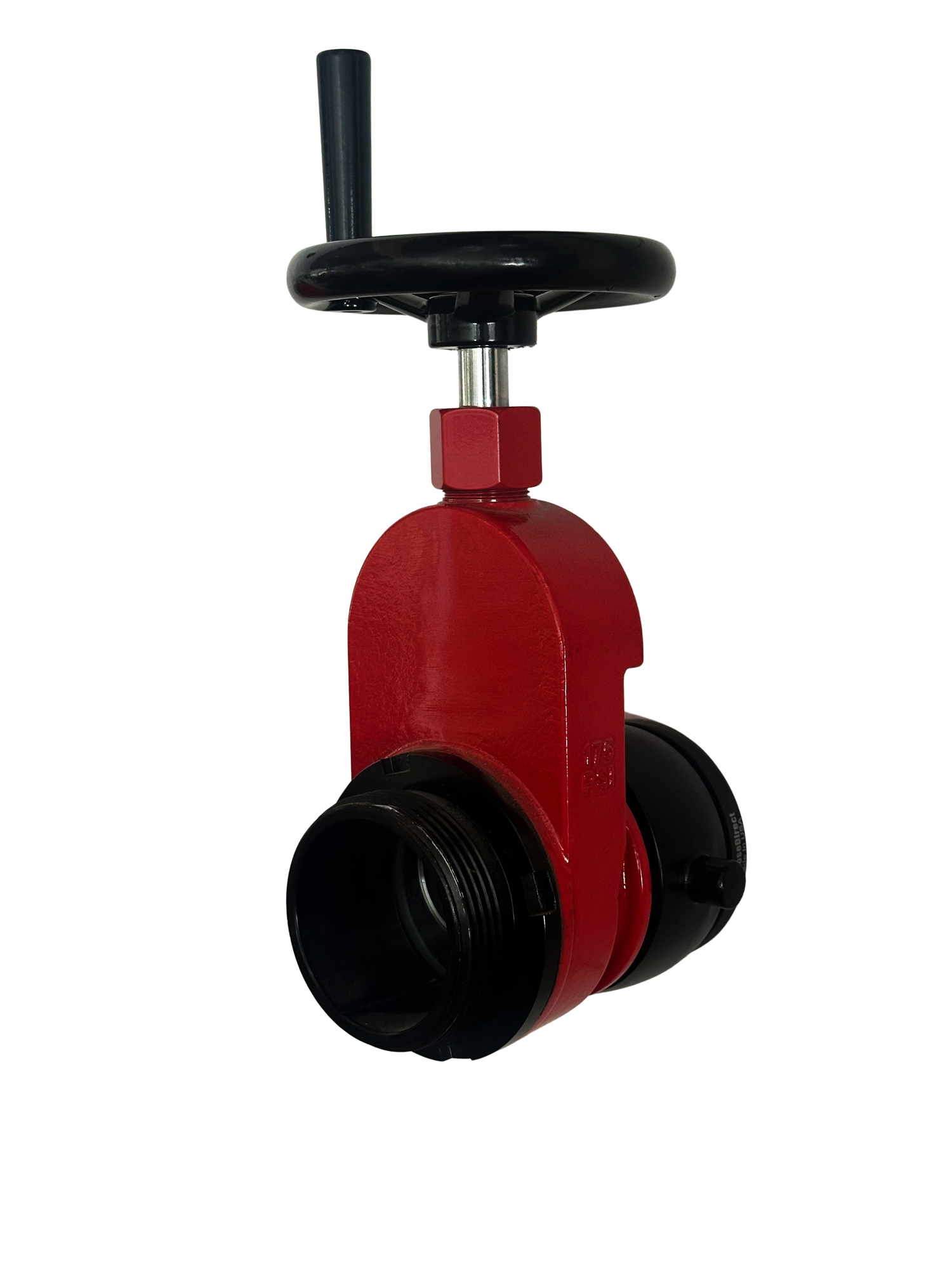 2-1/2" NH Lightweight Aluminum Slow Closing Fire Hydrant Gate Valve with Wheel Handle