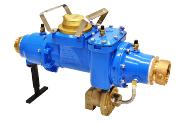 ZENNER FHZD Fire Hydrant Backflow Meter with RPZ