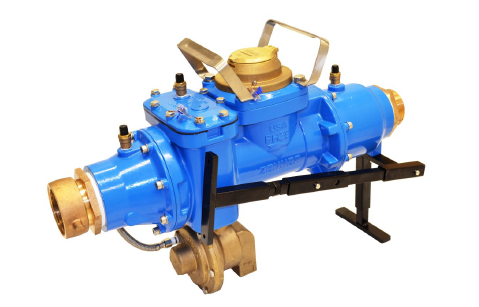 ZENNER FHZD Fire Hydrant Backflow Meter with RPZ